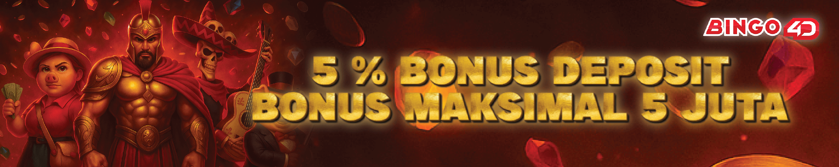 Bonus Deposit 5%